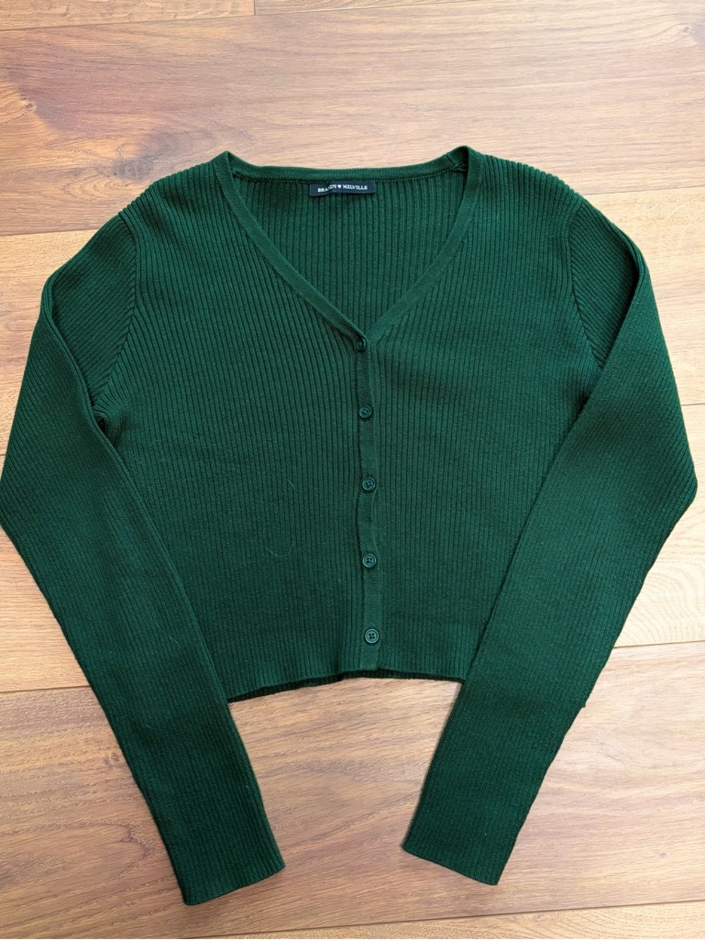 Brandy Melville Dark Green Cardigan